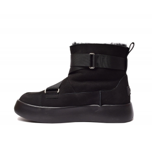 Ugg Classic BOOM BUCKLE Boot - Black 2