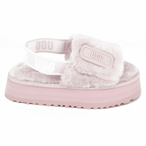 UGG WOMEN'S DISCO SLIDE SEASHELL PINK