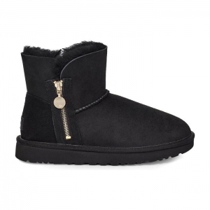 UGG BAILEY ZIP MINI BOOT BLACK