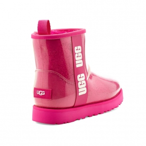 UGG CLASSIC CLEAR MINI ROCK ROSE