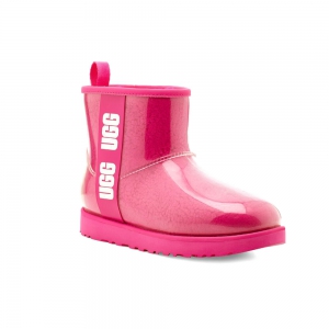 UGG CLASSIC CLEAR MINI ROCK ROSE