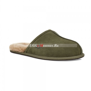 UGG MENS SCUFF SLIPPER BURNT OLIVE