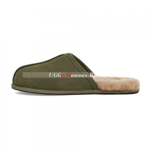 UGG MENS SCUFF SLIPPER BURNT OLIVE