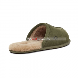 UGG MENS SCUFF SLIPPER BURNT OLIVE