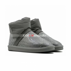 UGG CLEAR QUILITI BOOT BLING GREY