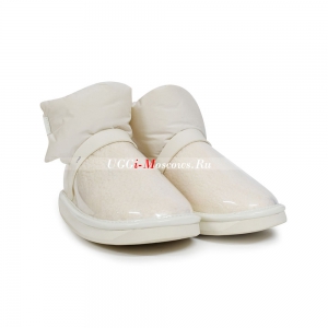 UGG CLEAR QUILITI BOOT WHITE