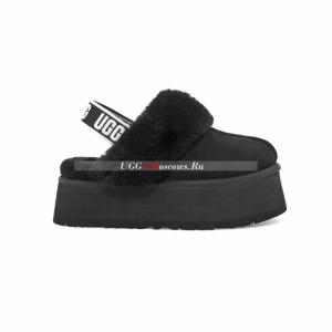 UGG FUNKETTE SLIPPER BLACK