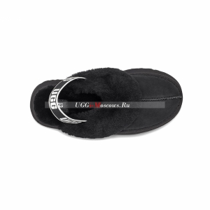 UGG FUNKETTE SLIPPER BLACK