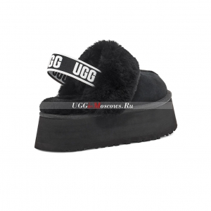 UGG FUNKETTE SLIPPER BLACK