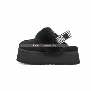 UGG FUNKETTE SLIPPER BLACK