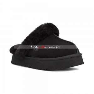 UGG DISQUETTE SLIPPER BLACK