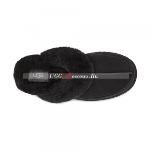 UGG DISQUETTE SLIPPER BLACK