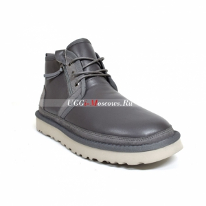 UGG NEUMEL ZIP LEATHER GREY