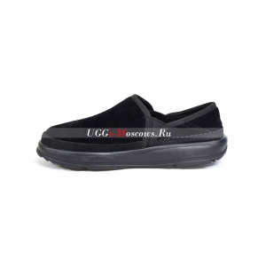 UGG MENS KICK IT SLIP-ON BLACK