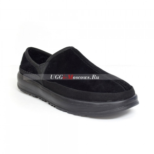 UGG MENS KICK IT SLIP-ON BLACK