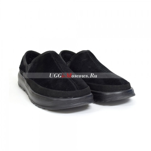 UGG MENS KICK IT SLIP-ON BLACK