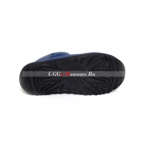 UGG CLASSIC ULTRA MINI LEATHER ROYAL NAVY