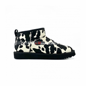 CLASSIC ULTRA MINI COW PRINT BLACK