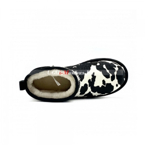 CLASSIC ULTRA MINI COW PRINT BLACK