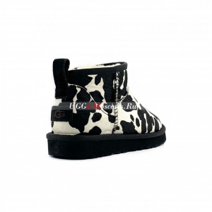 CLASSIC ULTRA MINI COW PRINT BLACK