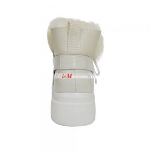 UGG MARTIN PATENT WHITE