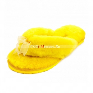 UGG FLIP FLOP YELLOW