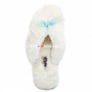 UGG FLIP FLOP WHITE