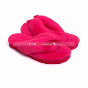 UGG FLIP FLOP ROSE RED