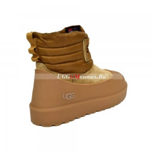 UGG CLASSIC MINI LACE-UP WEATHER CHOCOLATE