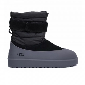 UGG MENS CLASSIC SHORT PULL-ON BLACK