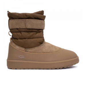 UGG MENS CLASSIC SHORT PULL-ON CHESTNUT