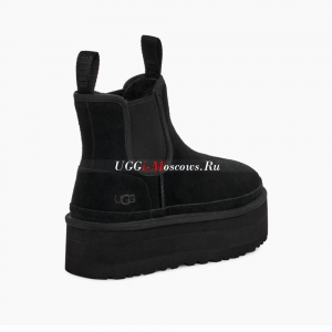 UGG NEUMEL PLATFORM CHELSEA BLACK