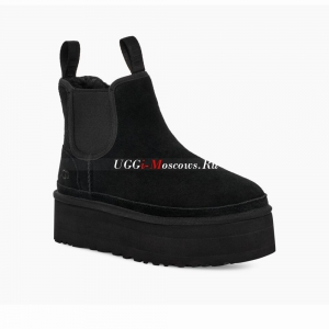 UGG NEUMEL PLATFORM CHELSEA BLACK