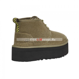 UGG NEUMEL HERITAGE PLATFORM BURNT OLIVE