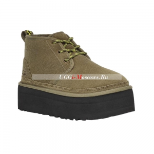 UGG NEUMEL HERITAGE PLATFORM BURNT OLIVE