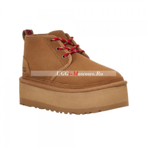 UGG NEUMEL HERITAGE PLATFORM CHESTNUT