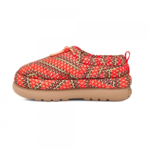 UGG MAXI HERITAGE BRAID CLOG RED