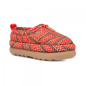 UGG MAXI HERITAGE BRAID CLOG RED