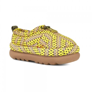 UGG MAXI HERITAGE BRAID CLOG YELLOW