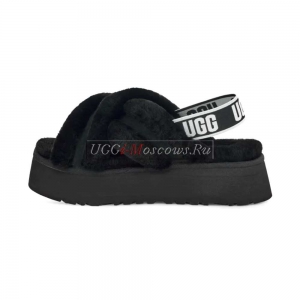 UGG Disco Cross Slide Black