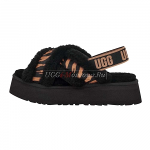 UGG W Disco Cross Slide Tiger Print