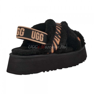 UGG W Disco Cross Slide Tiger Print