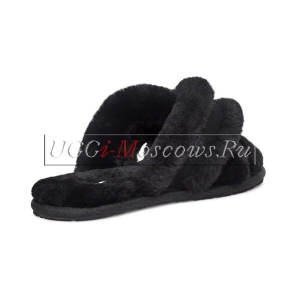 UGG SLIPPERS SCUFFITA BLACK