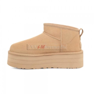 UGG CLASSIC ULTRA MINI PLATFORM SAND