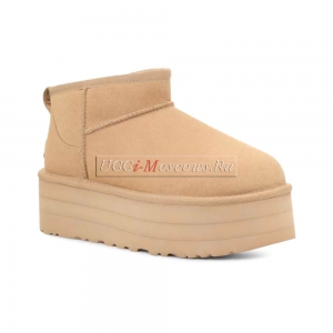 UGG CLASSIC ULTRA MINI PLATFORM SAND