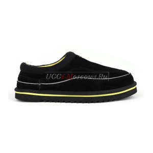 UGG MENS TASMAN CALI WAVE BLACK/PEARFECT