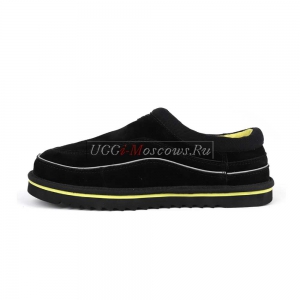 UGG MENS TASMAN CALI WAVE BLACK/PEARFECT