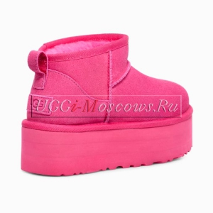 UGG CLASSIC ULTRA MINI PLATFORM TAFFY PINK