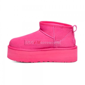 UGG CLASSIC ULTRA MINI PLATFORM TAFFY PINK