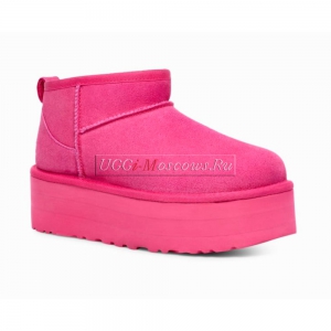 UGG CLASSIC ULTRA MINI PLATFORM TAFFY PINK